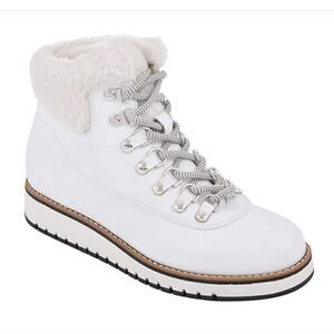 Cliffs-White Mountain hiker ankle lace up booties white women’s size 8 NWT